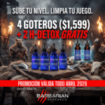 4 Goteros Por $ 1,599 + 2 Goteros H-DETOX